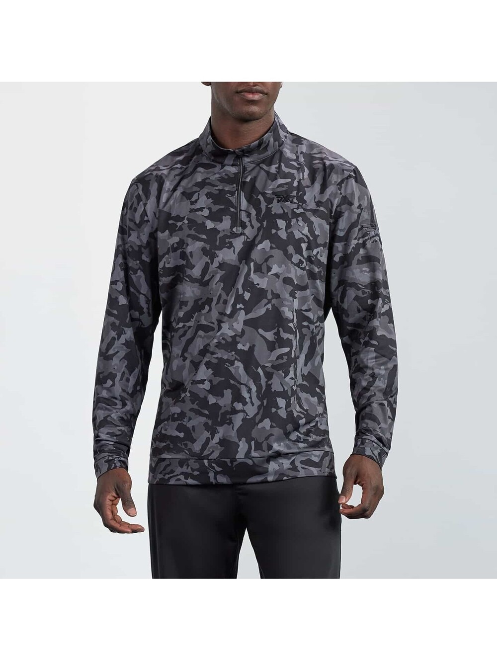 PXG Parsons Xtreme Essential Fairway Camo 1/4 Zip Pullover Golf Shirt Men Medium
